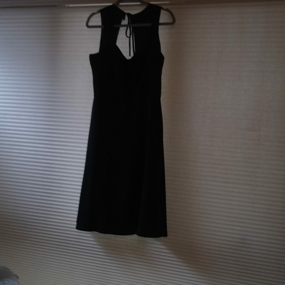 Evening black dress